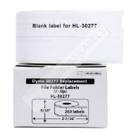 Picture of Dymo - 30277 File Folder 2-up Labels (22 Rolls – Best Value)