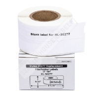 Picture of Dymo - 30277 File Folder 2-up Labels (6 Rolls – Best Value)