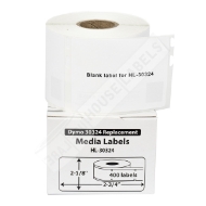 Picture of Dymo - 30324 Media (Diskette) Labels (6 Rolls – Best Value)