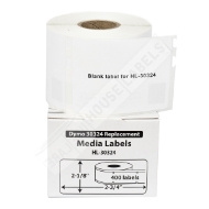 Picture of Dymo - 30324 Media (Diskette) Labels (10 Rolls – Best Value)