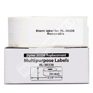 Picture of Dymo - 30336 Multipurpose Labels with Removable Adhesive (50 Rolls – Best Value)