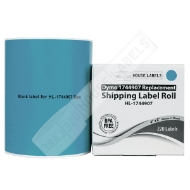 Picture of Dymo - 1744907 BLUE Shipping Labels (19 Rolls - Shipping Included)