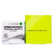 Picture of Dymo - 1744907 GREEN Shipping Labels