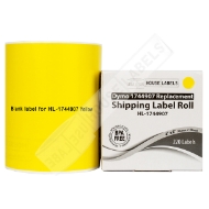 Picture of Dymo - 1744907 YELLOW Shipping Labels (4 Rolls - Shipping Included)