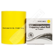 Picture of Dymo - 1744907 YELLOW Shipping Labels (4 Rolls - Best Value)