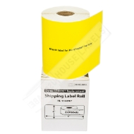 Picture of Dymo - 1744907 YELLOW Shipping Labels (11 Rolls - Shipping Included)