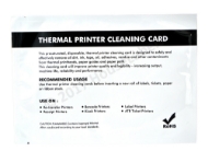 Picture of 10 packs ( 250 sheets) cleaning card (large) 4x6