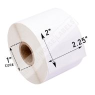 Picture of Zebra - 2.25x2  (6 Rolls -  Best Value)