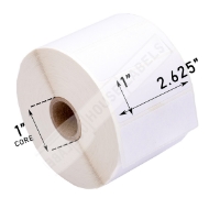 Picture of Zebra - 2.625x1 (32 Rolls -  Best Value)