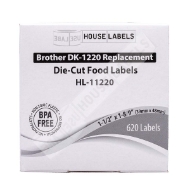 Picture of Brother DK-1220 (7 Rolls + Reusable Cartridge – Best Value)