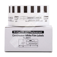 Picture of Brother DK-2211 (6 Rolls + Reusable Cartridge - Best Value)