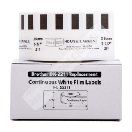 Picture of Brother DK-2211 (12 Rolls + Reusable Cartridge - Best Value)