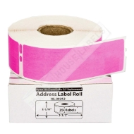 Picture of Dymo - 30252 PINK Address Labels (100 Rolls - Best Value)
