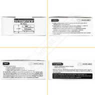 Picture of Dymo - 30252 PINK Address Labels (100 Rolls - Best Value)