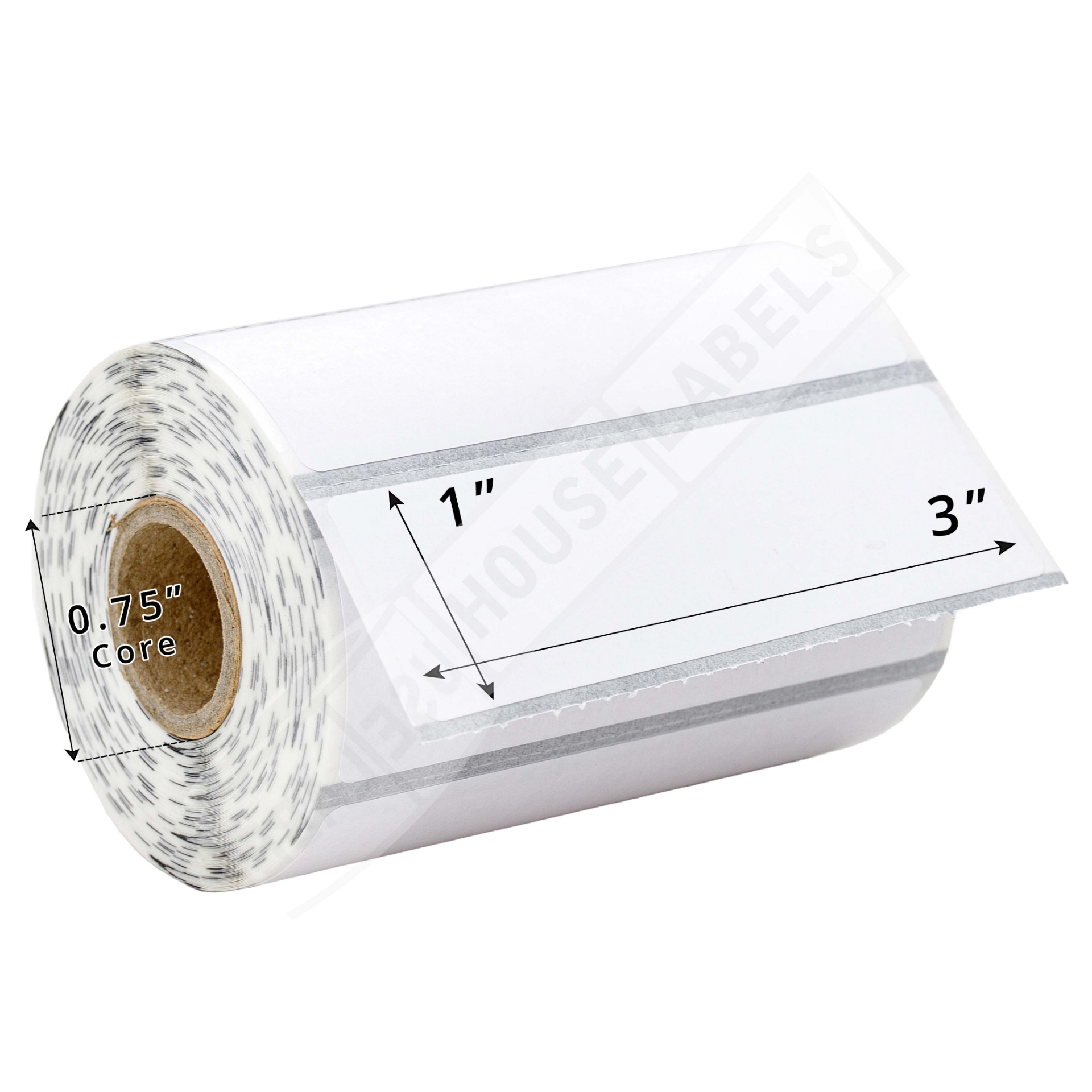 Buy Zebra Direct Thermal Labels White 3x1 Core | Houselabels