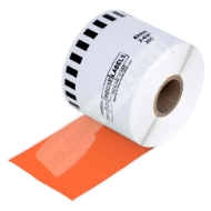 Picture of Brother DK-2205 ORANGE PRE-LOADED CARTRIDGE(4 Rolls – Best Value)