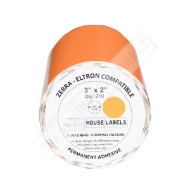 Picture of Zebra - 3x2- 3/4" CORE-ORANGE (12 Rolls -Best Value)