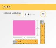 Picture of Zebra - 3x2 PINK