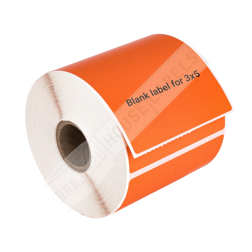 Picture of Zebra – 3 x 5 ORANGE