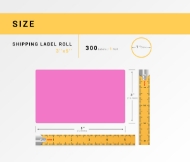 Picture of Zebra – 3 x 5 PINK