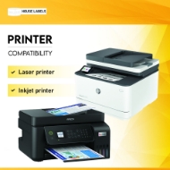 Picture of HouseLabels’ brand – Large Format 4 Labels per Sheet (1000 Sheets – Best Value)