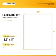 Picture of HouseLabels’ brand – 1 Labels per Sheet (1000 Sheets – Best Value)