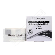 Picture of Dymo - 30254 Clear Address Labels (42 Rolls - Best Value)