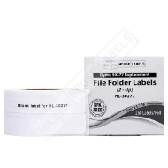 Picture of Dymo - 30277 File Folder 2-up Labels (46 Rolls – Best Value)