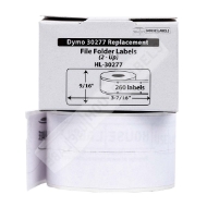 Picture of Dymo - 30277 File Folder 2-up Labels (46 Rolls – Best Value)