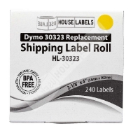 Picture of Dymo - 30323 YELLOW Shipping Labels (18 Rolls – Best Value)