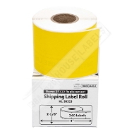 Picture of Dymo - 30323 YELLOW Shipping Labels (18 Rolls – Best Value)