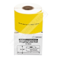 Picture of Dymo - 30323 YELLOW Shipping Labels (18 Rolls – Best Value)