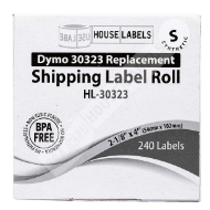 Picture of Dymo - 30323 Shipping Labels in Polypropylene (18 Rolls – Best Value)