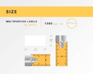 Picture of Dymo - 30333 Multipurpose Labels (42 Rolls – Best Value)