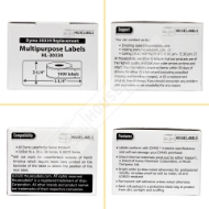 Picture of Dymo - 30334 Multipurpose Labels with Removable Adhesive (9 Rolls - Best Value)
