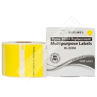 Picture of Dymo - 30334 YELLOW Multipurpose Labels (16 Rolls - Best Value)