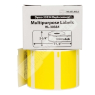 Picture of Dymo - 30334 YELLOW Multipurpose Labels (16 Rolls - Best Value)