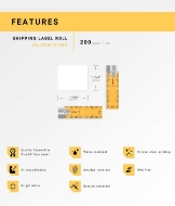 Picture of Dymo - 30915-200 Internet Postage Labels (15 Rolls - Best Value)