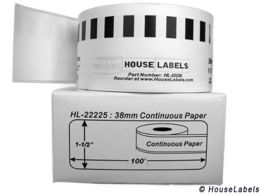 Picture of Brother DK-2225 (80 Rolls – Best Value)