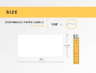 Picture of Brother DK-2205 REMOVABLE (30 Rolls – Best Value)