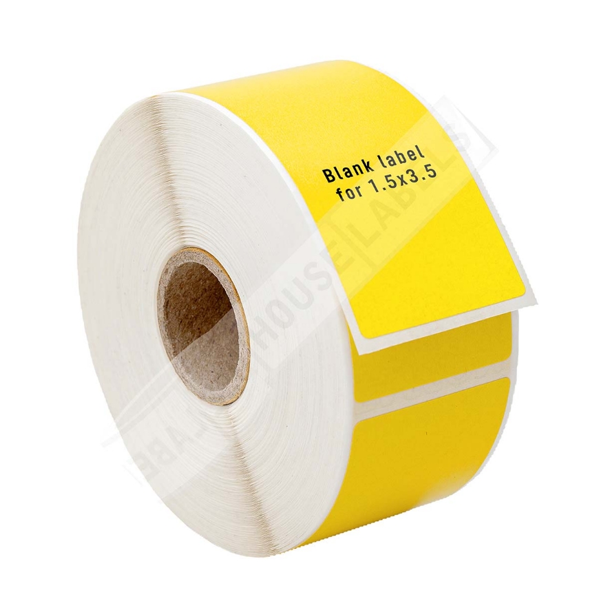 Picture of Zebra – 1.5 x 3.5 YELLOW (20 Rolls – Best Value)