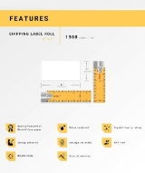 Picture of Zebra – 2 x 1 (9 Rolls – Best Value)