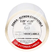 Picture of Zebra – 2.25 x 1.25-FREEZER (32 Rolls – Best Value)