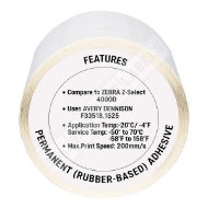 Picture of Zebra – 2.25 x 1.25-FREEZER (32 Rolls – Best Value)
