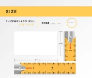 Picture of Zebra – 2.25 x 1.25-FREEZER (32 Rolls – Best Value)