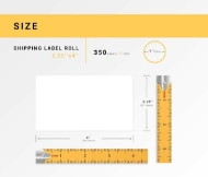Picture of Zebra – 2.25 x 4 (12 Rolls – Best Value)