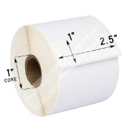 Picture of Zebra – 2.5 x 1 (28 Rolls – Best Value)