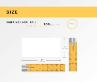 Picture of Zebra – 3 x 1.5 (12 Rolls – Best Value)
