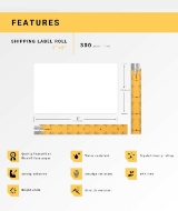 Picture of Zebra – 3 x 5 (12 Rolls – Best Value)