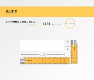 Picture of Zebra – 4 x 1 (8 Rolls – Best Value)